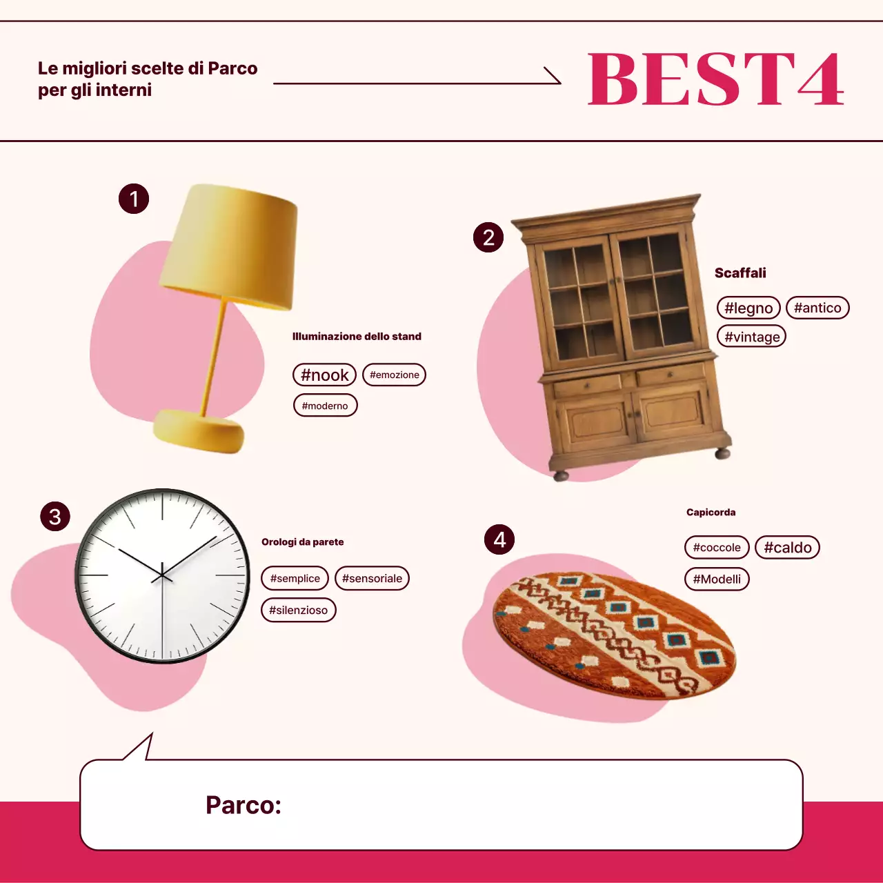 Guida alla moda autunnale moderna in rosso