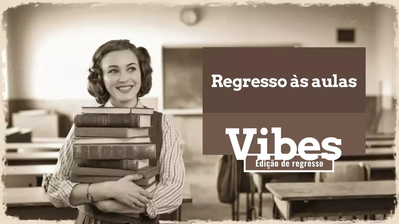 castanho regresso às aulas estilo vintage
