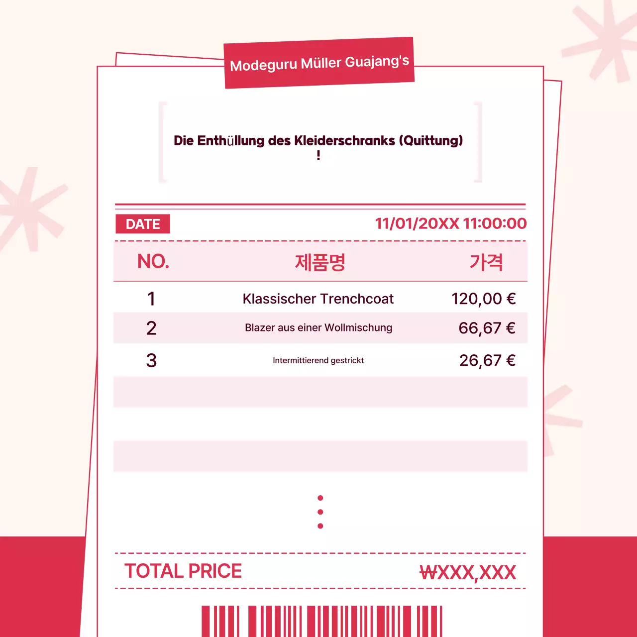 Rote moderne Herbstmode Tipps