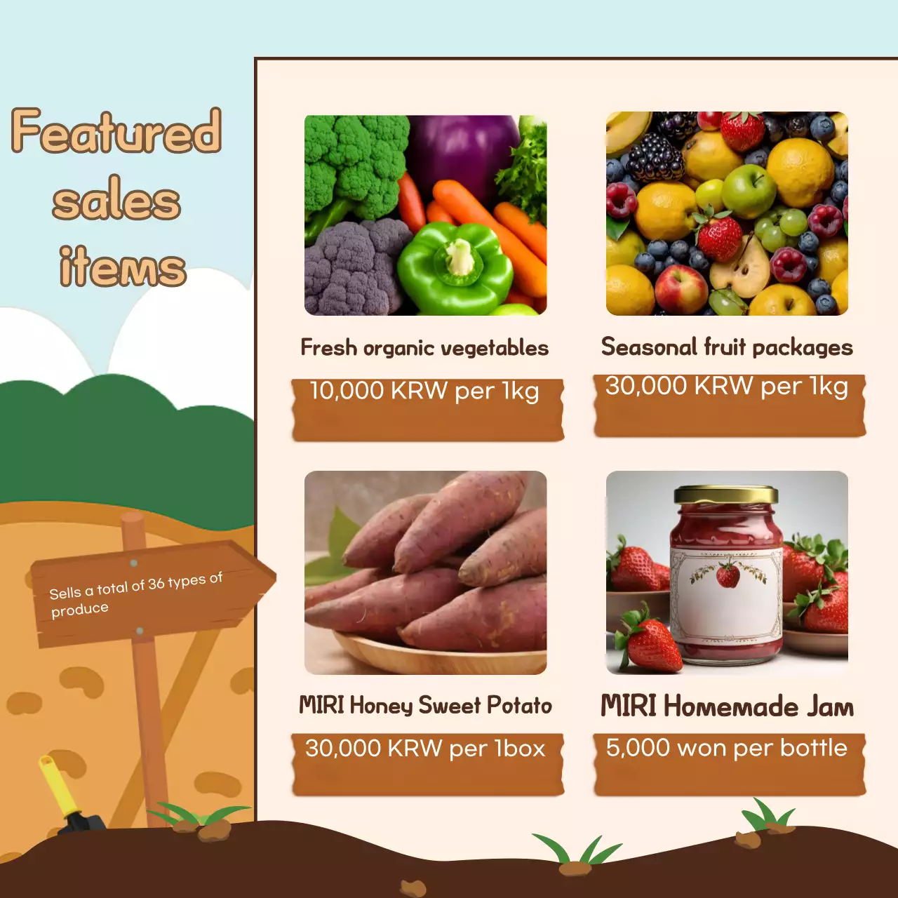 Promover os produtos com sabor a menta