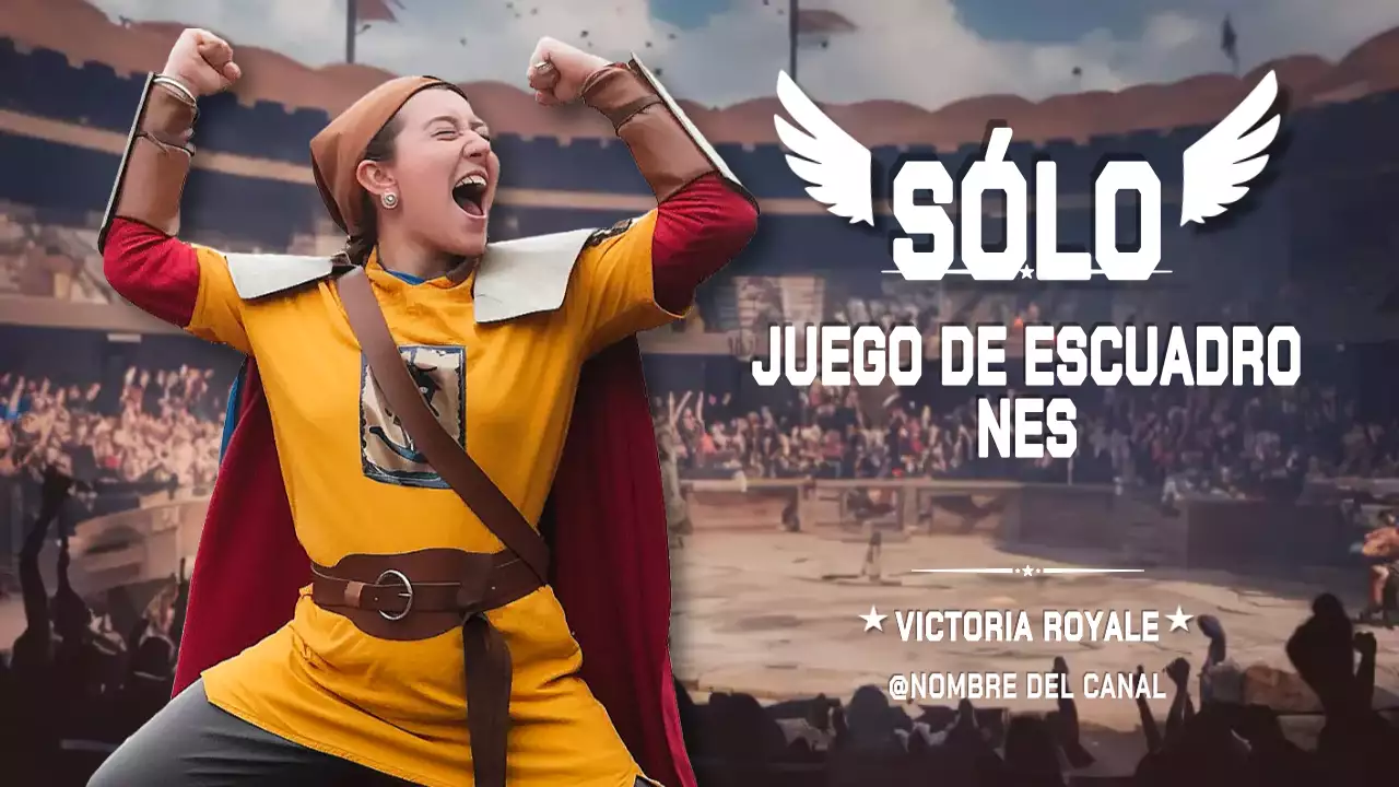 Red Medieval Gaming Advertisement