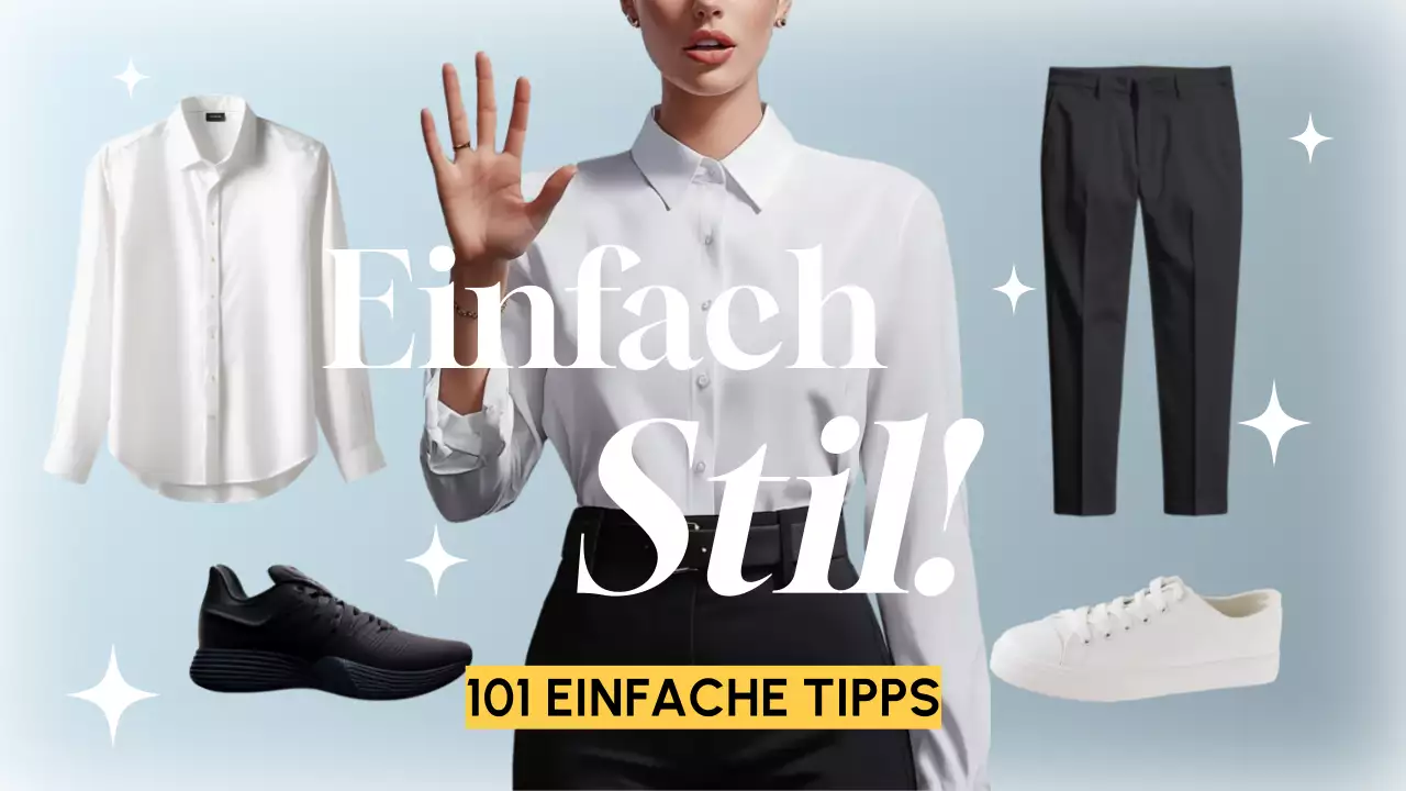 Weiß Einfacher Modeführer