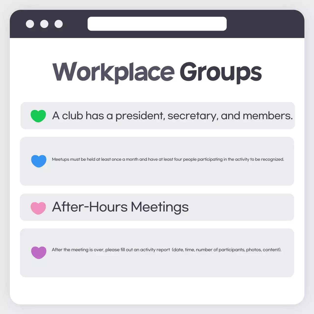 Guia da empresa Blue Minimal Instagram Carousel