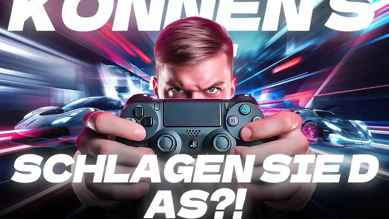 Buntes modernes Gaming Rückblick