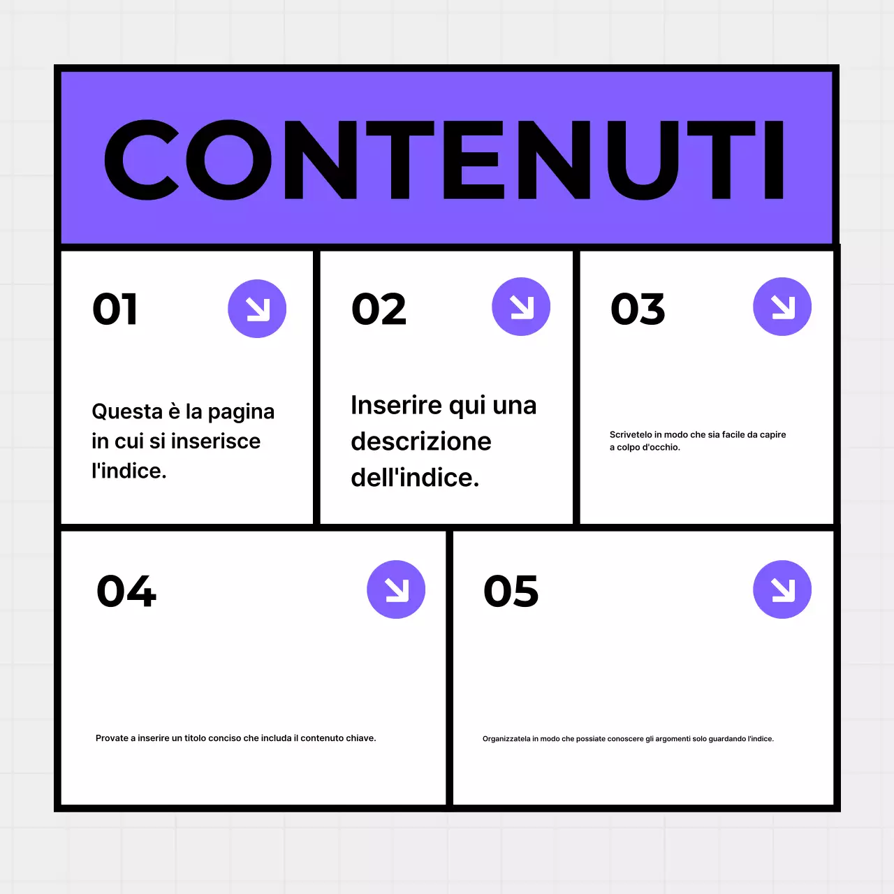 Mauve Guida al design semplice