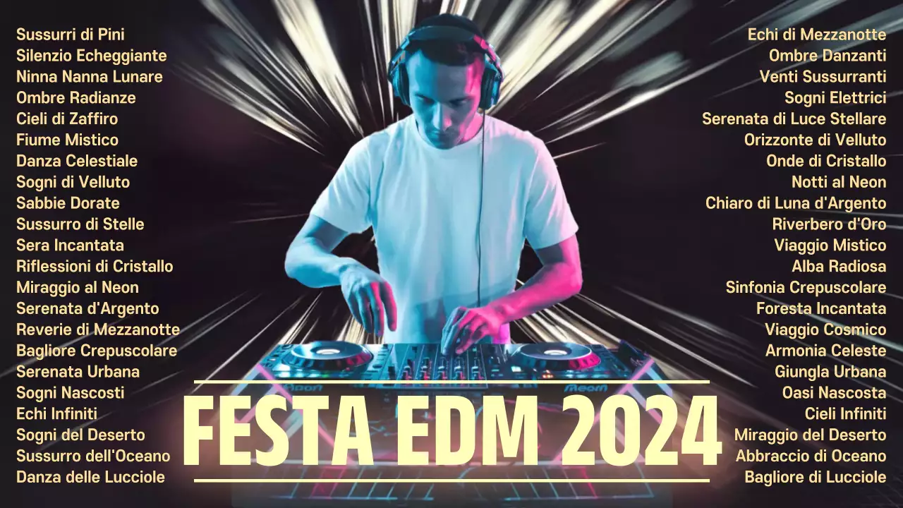 evento di musica moderna al neon