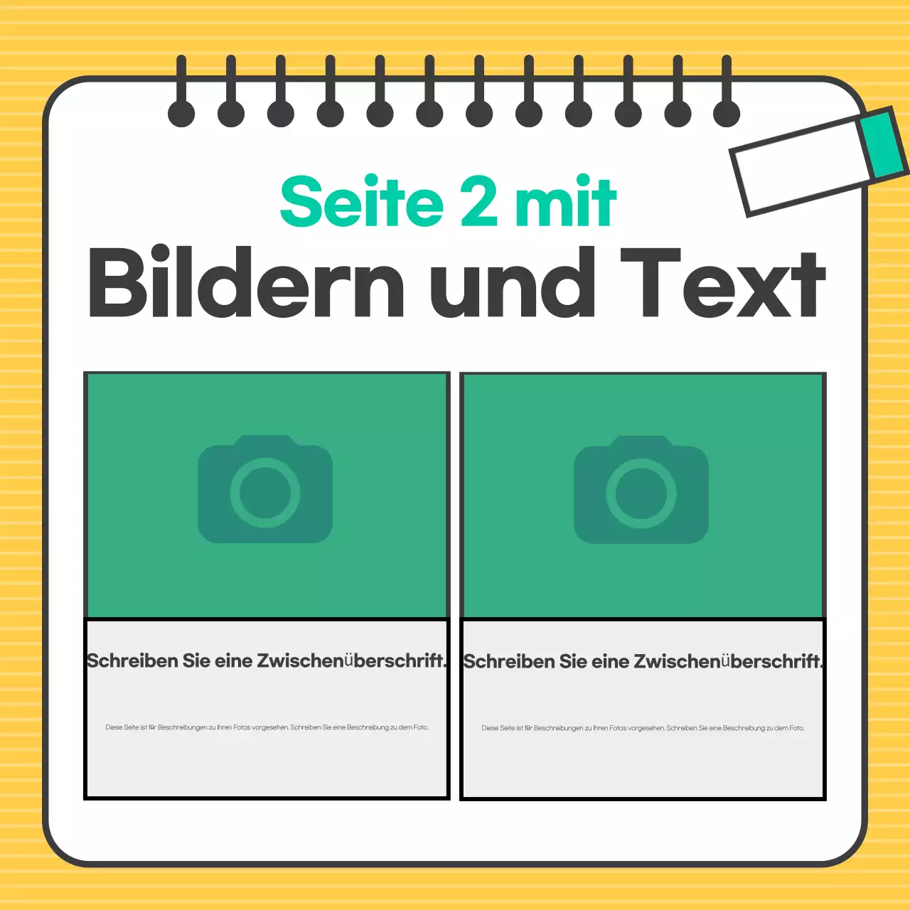 Gelb Einfaches Design erklärt