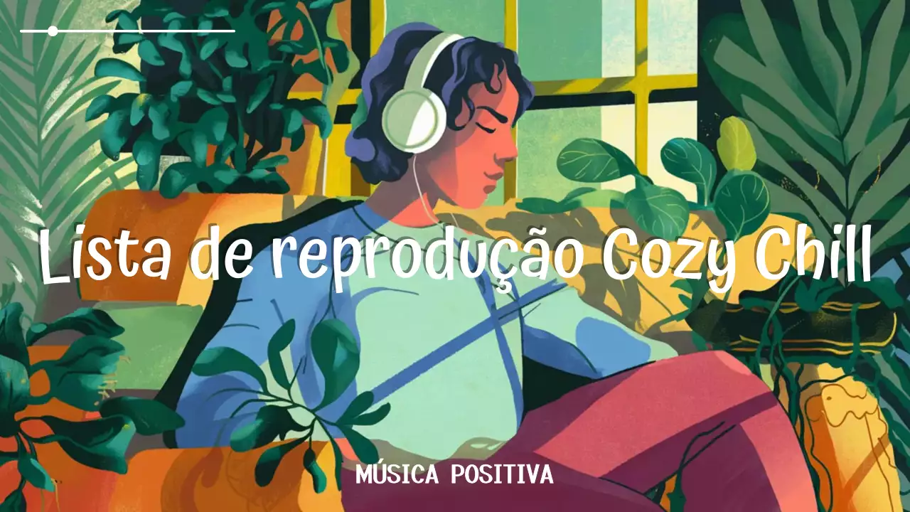 lista de reprodução de música estética verde