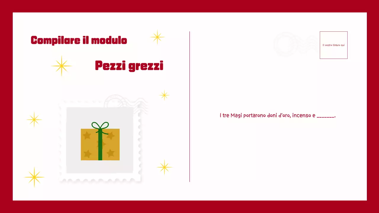 GIOCO TRIVIA NATALIZIO ILLUSTRATO DI TENDENZA PER BAMBINI