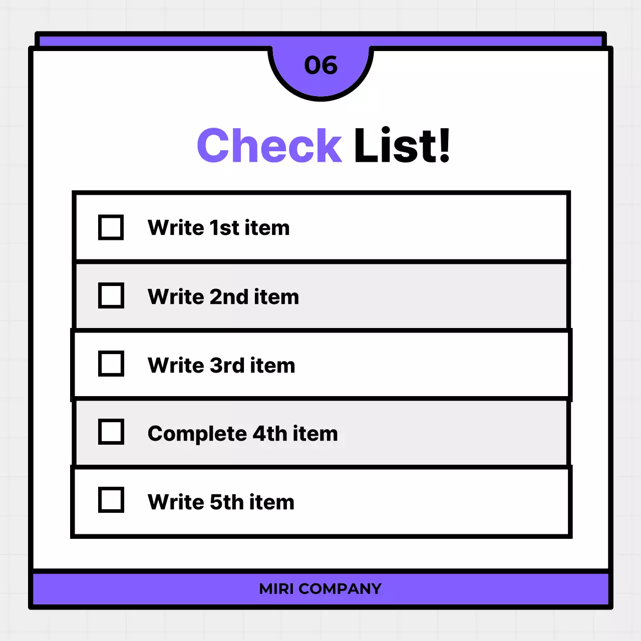 Purple Simple Content Layout Guide Instagram Carousel