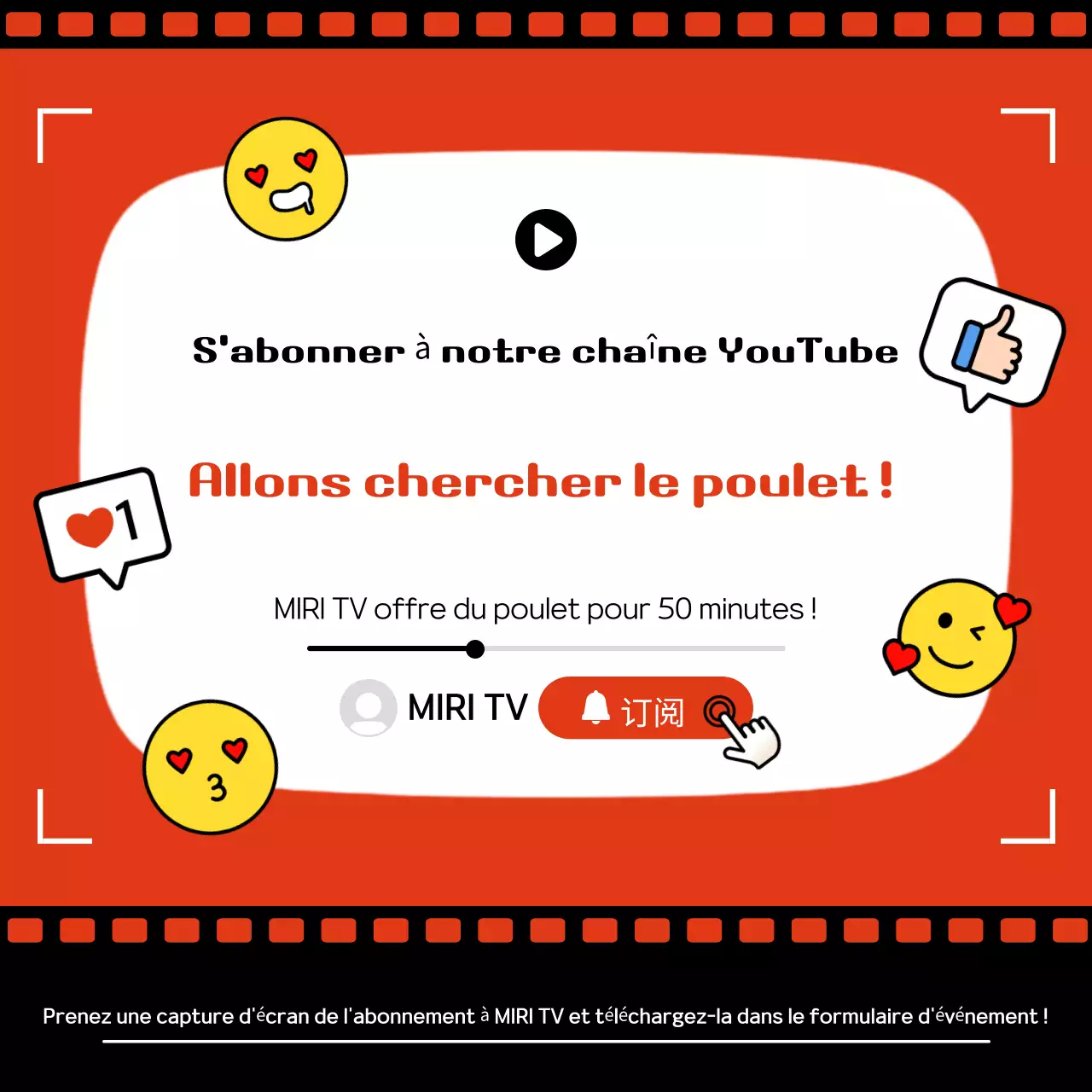 Orange Pop Social Media Event