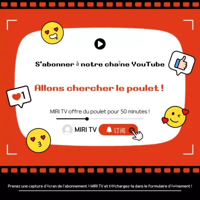 Orange Pop Social Media Event