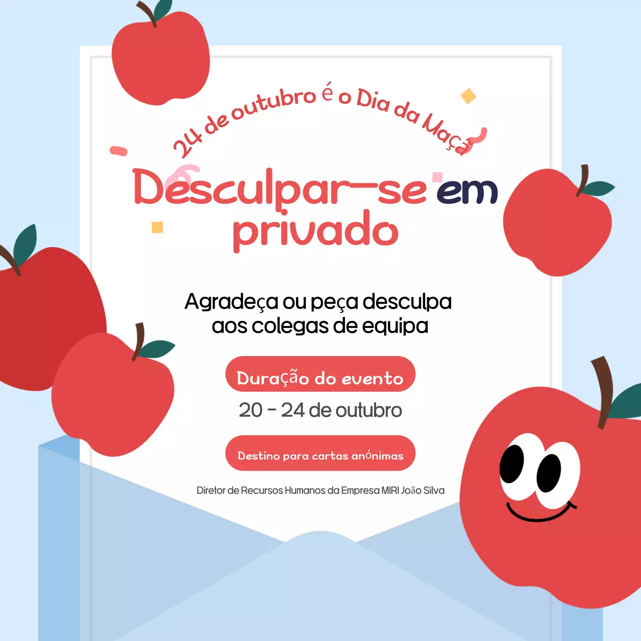 Guia de eventos azul claro