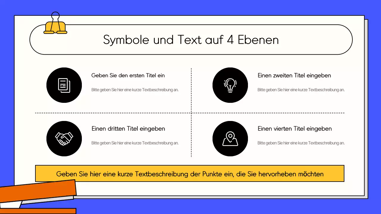 Ein grüner und kuscheliger Geschäftsbrief