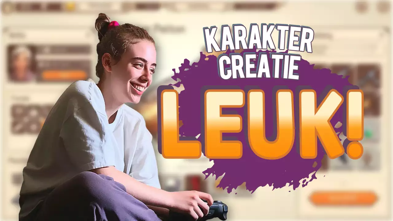 Paarse speelse game-advertentie