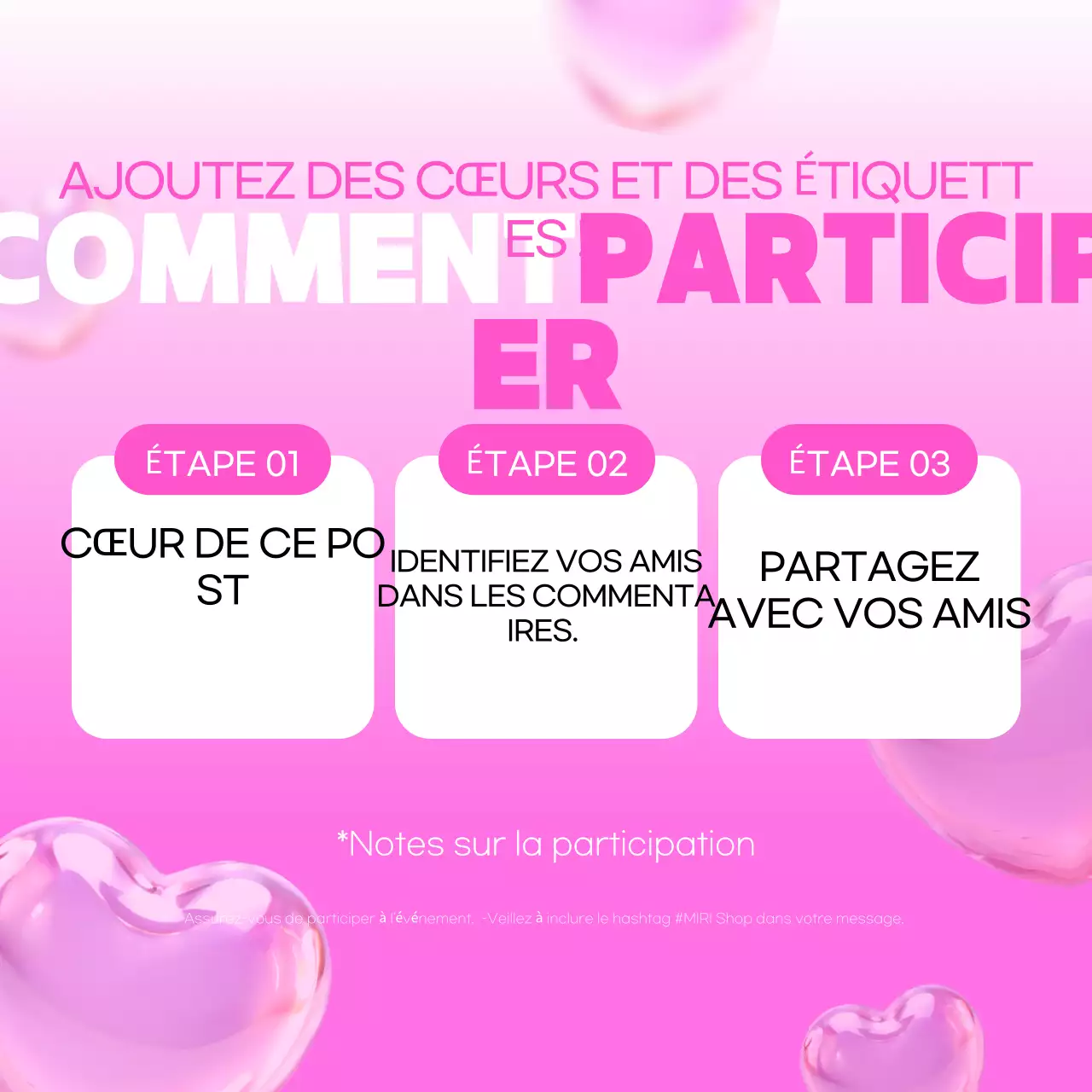 Promouvoir votre événement black pop