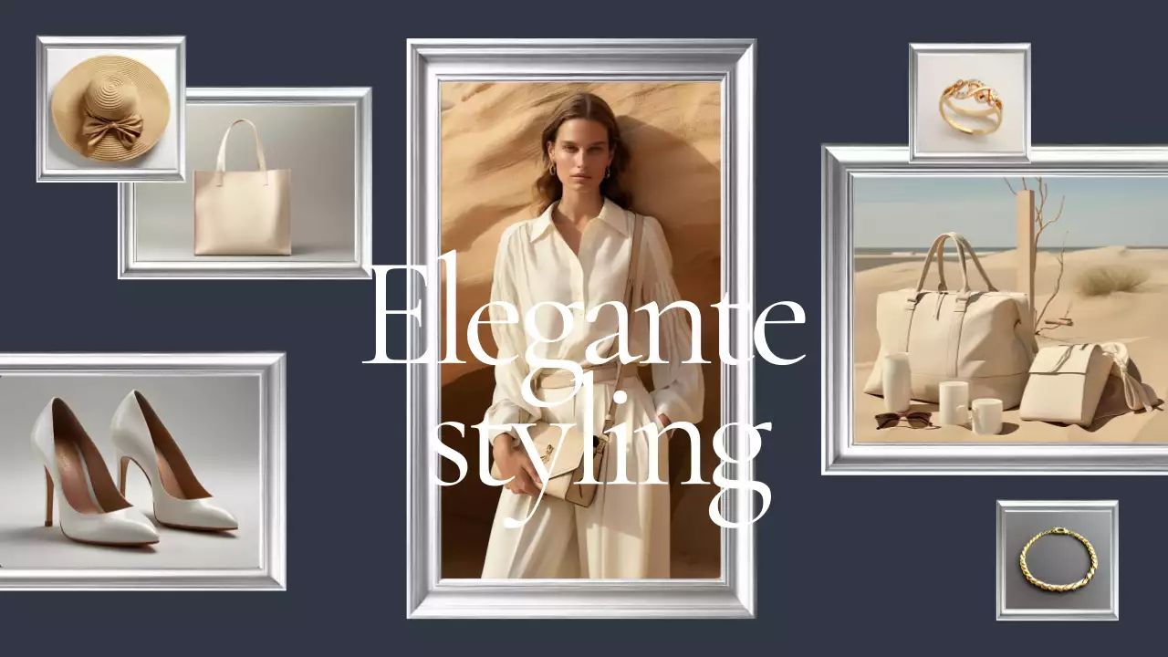 Grijze Elegante Mode Advertentie