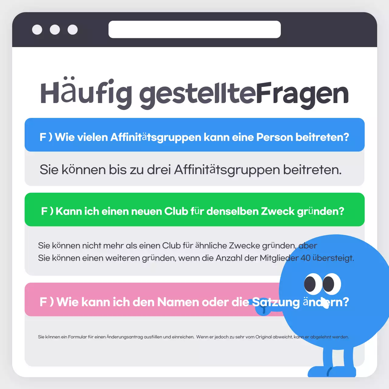 Hellblau einfach, wie man einen Firmenclub einrichtet Informationen kommunizieren
