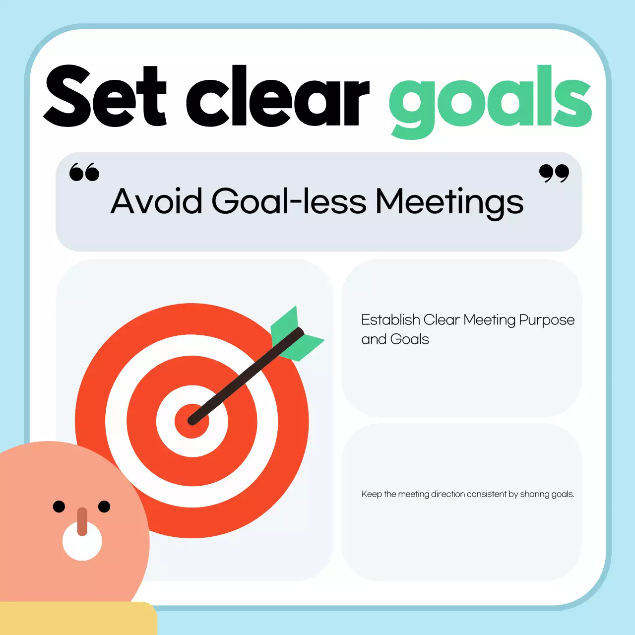 Green Simple Meeting Guide Instagram Carousel