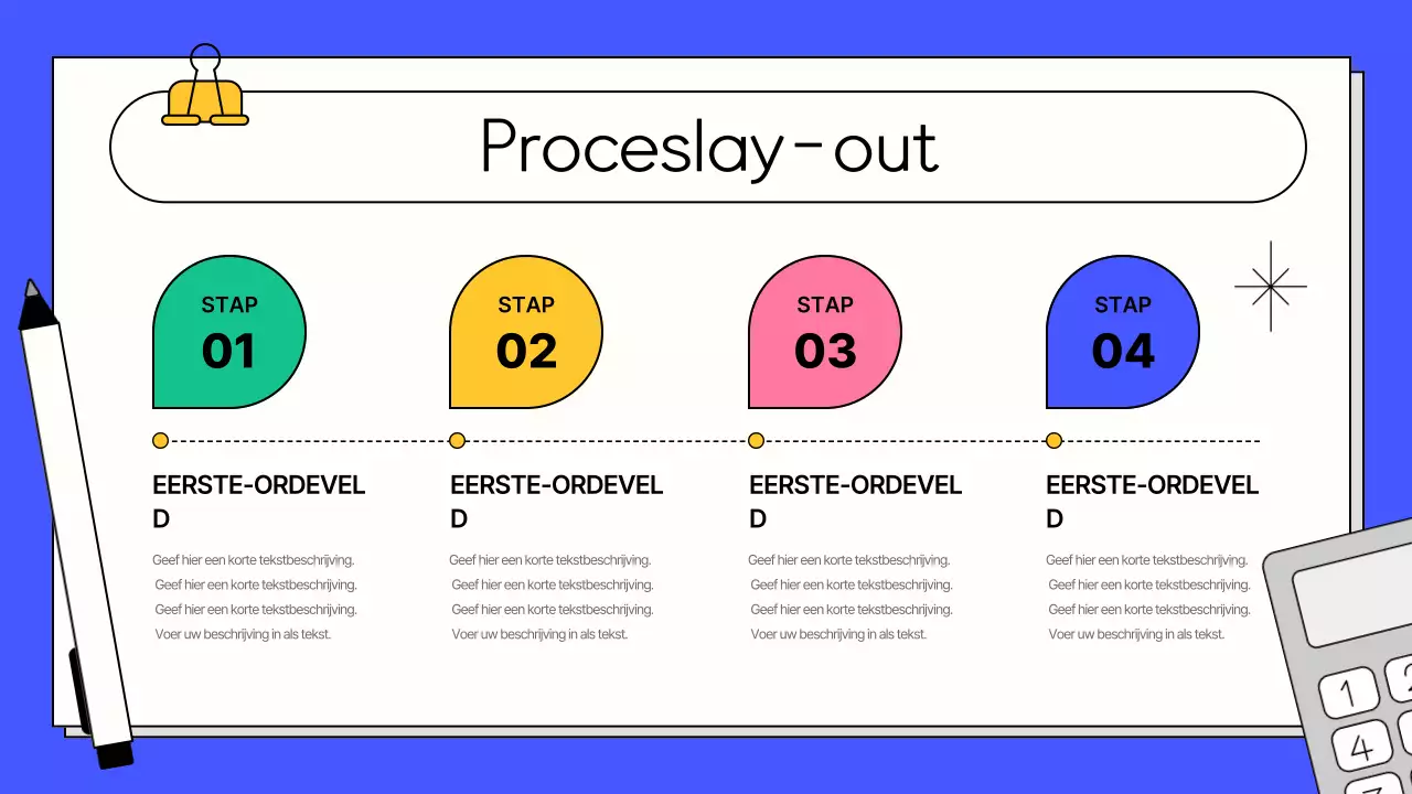 Een groene en aaibare zakelijke briefing