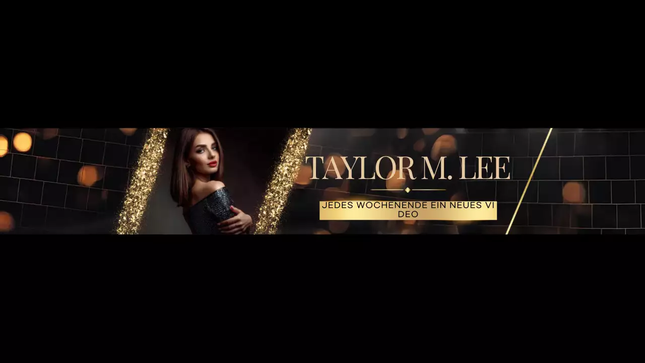 Black Luxury Video Promotion YouTube Kanal Kunst