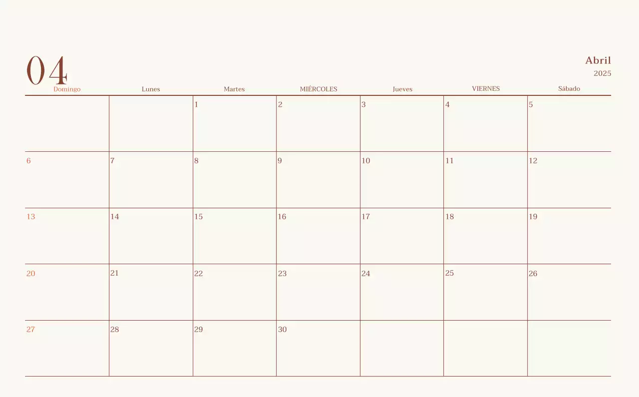 Promover Beige Vintage Cafe