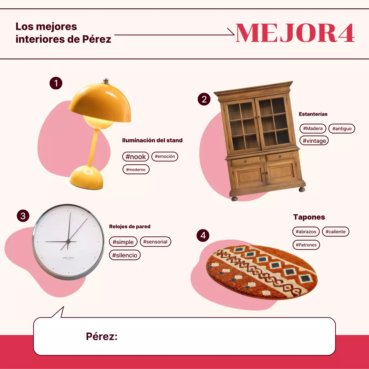 Consejos de moda otoñal moderna en rojo