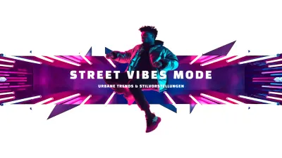 neon urban fashion werbung