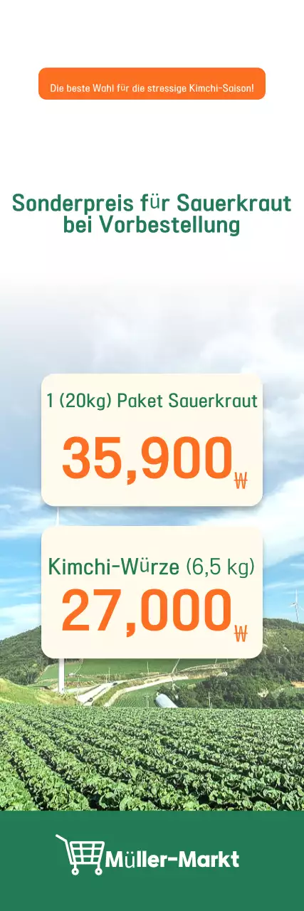 Leitfaden für grünes, sauber eingelegtes Kraut