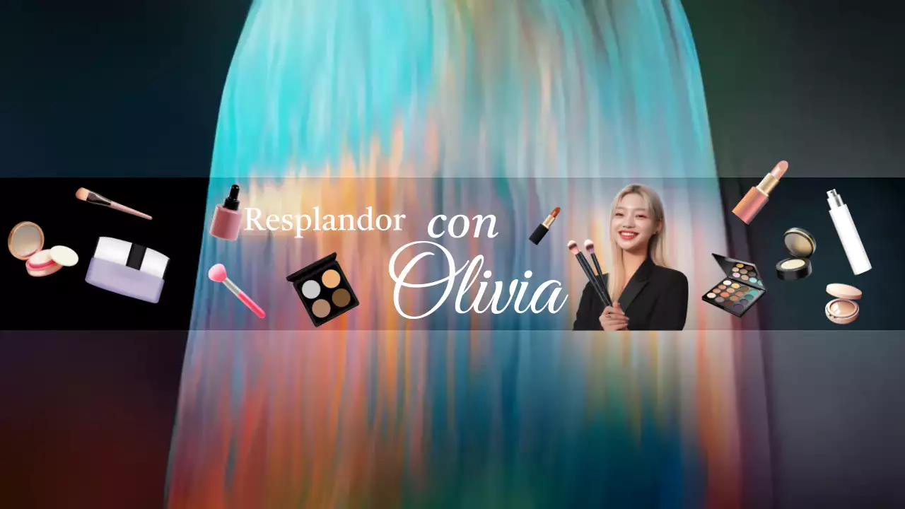 Anuncio de belleza moderna Rainbow