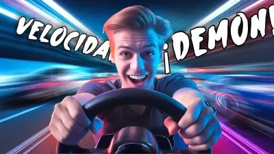 Publicidad de conducción Rainbow Bold