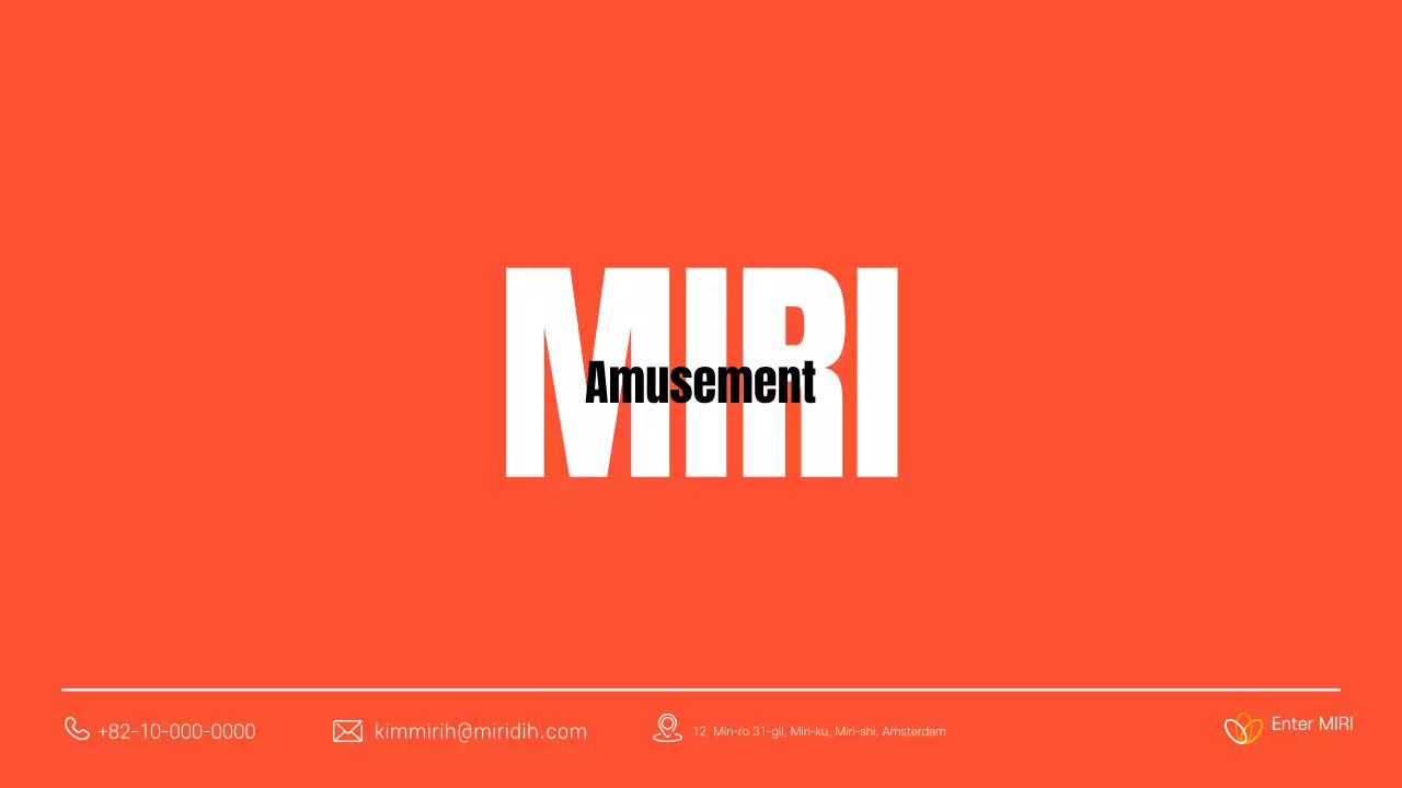 Promoot oranje retro en kitscherig entertainment