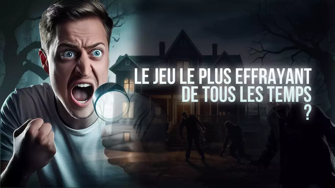 Grey Horror Game Advertisement