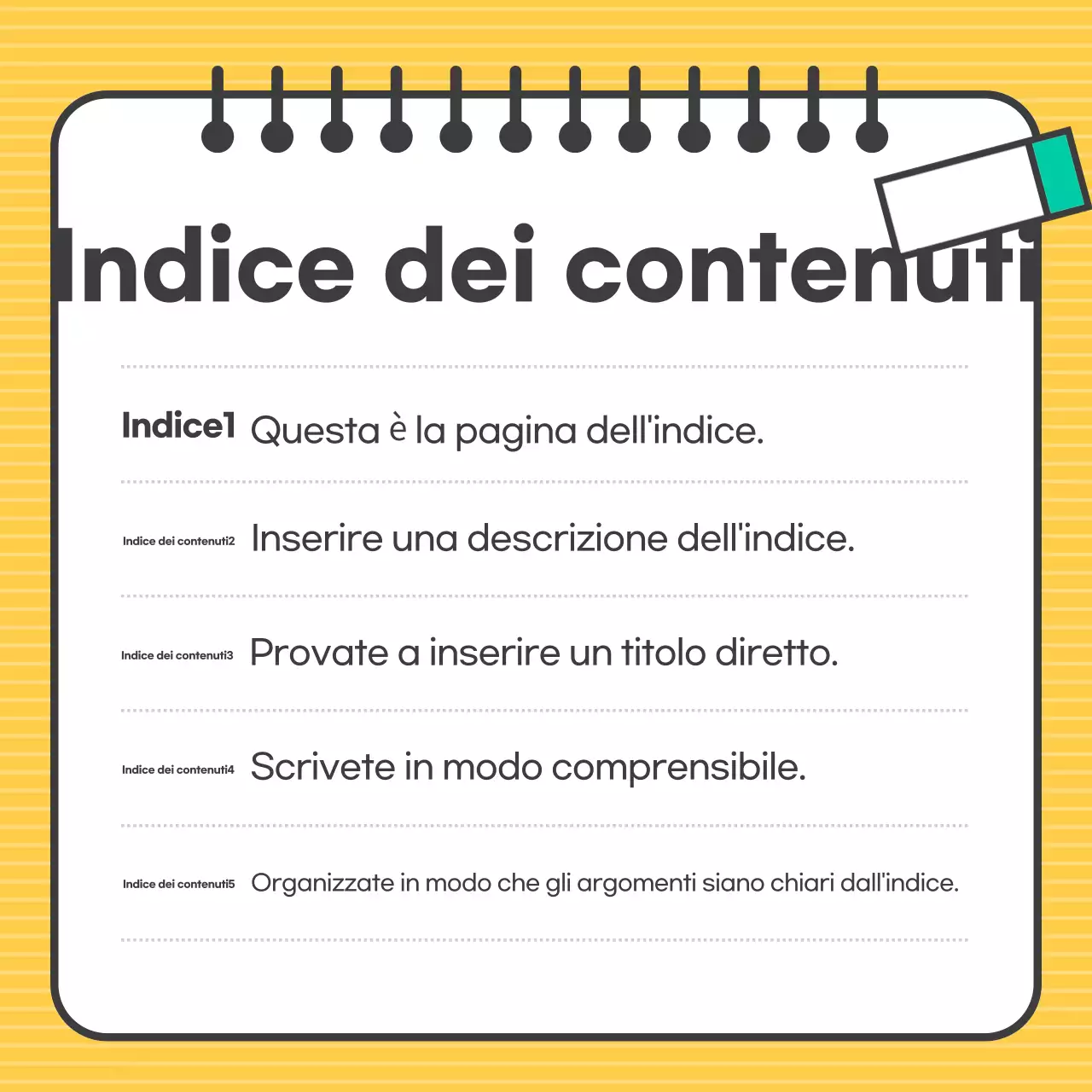 Il design giallo semplice spiegato