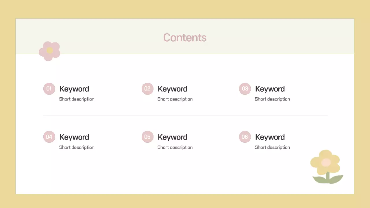 Beige Floral Project Proposal Presentation