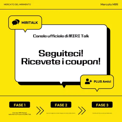 Evento promozionale giallo moderno