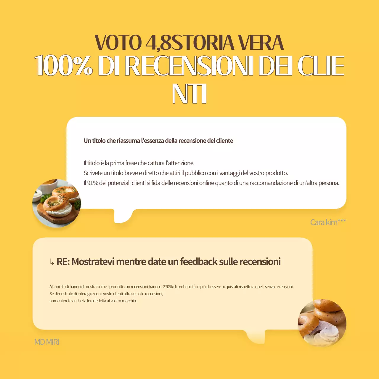 Una raccolta di semplici modelli di revisione in giallo