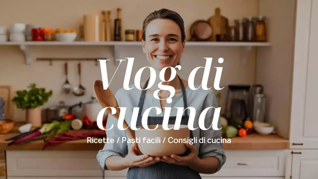 cucina beige vlog stile rustico