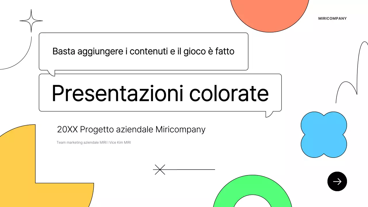 Un semplice business plan in bianco