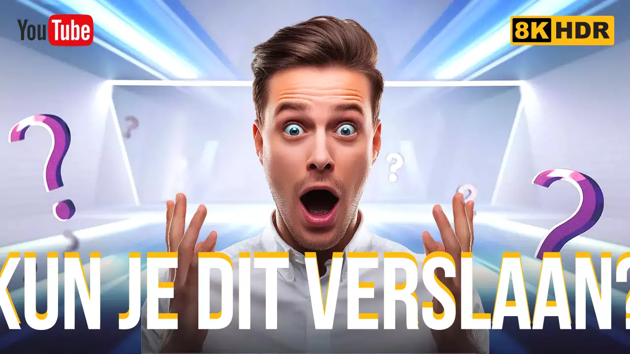 Blauwe Dramatische Uitdaging Advertentie