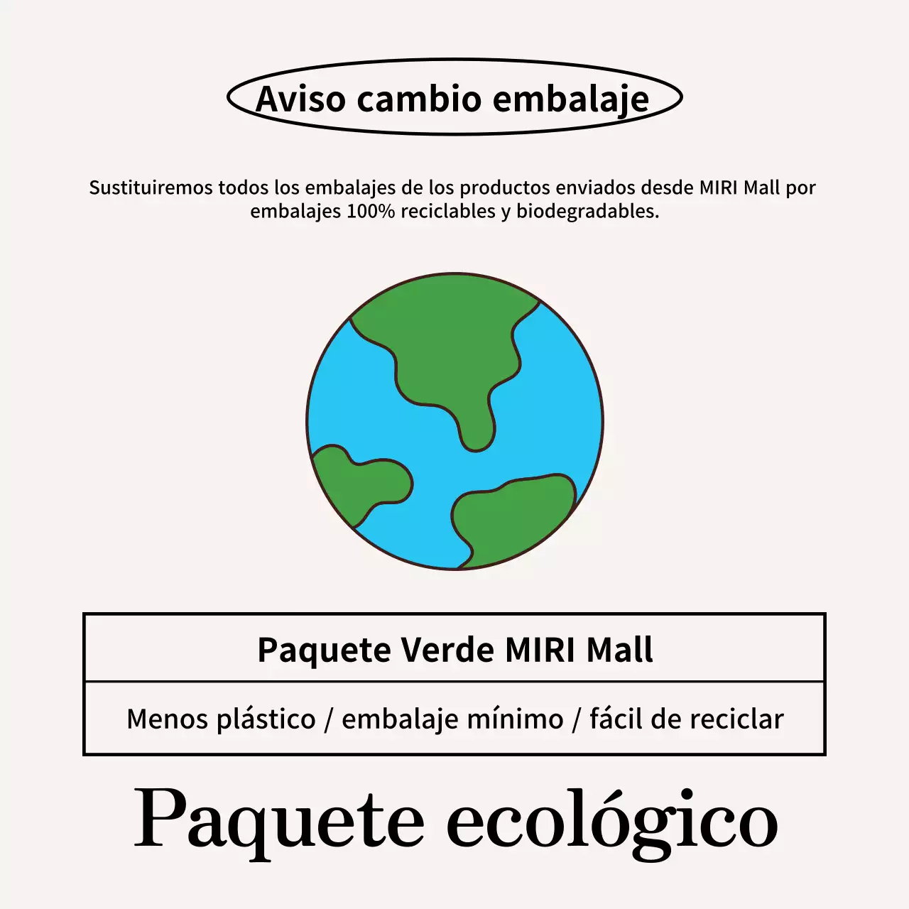 Anuncios sobre un entorno natural verde