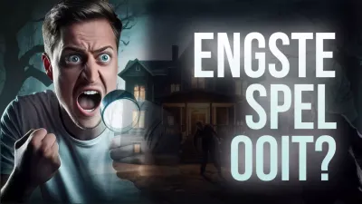 Grijs Horror Spel Advertentie