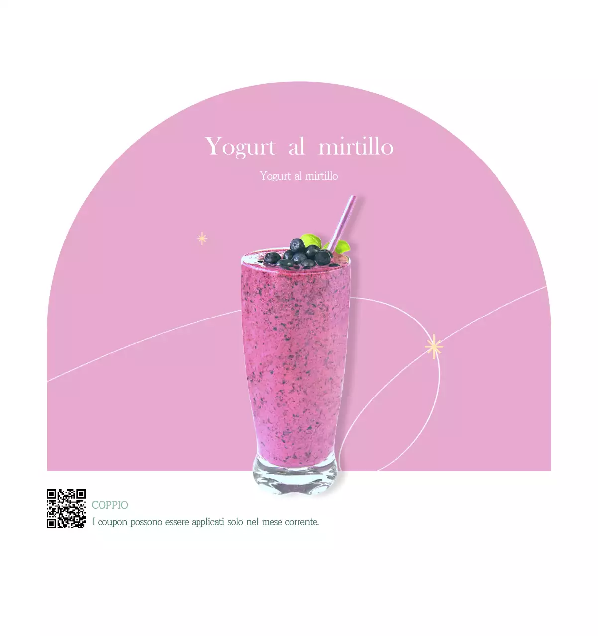 Un moderno calendario dei caffè con i consigli per la bevanda del mese