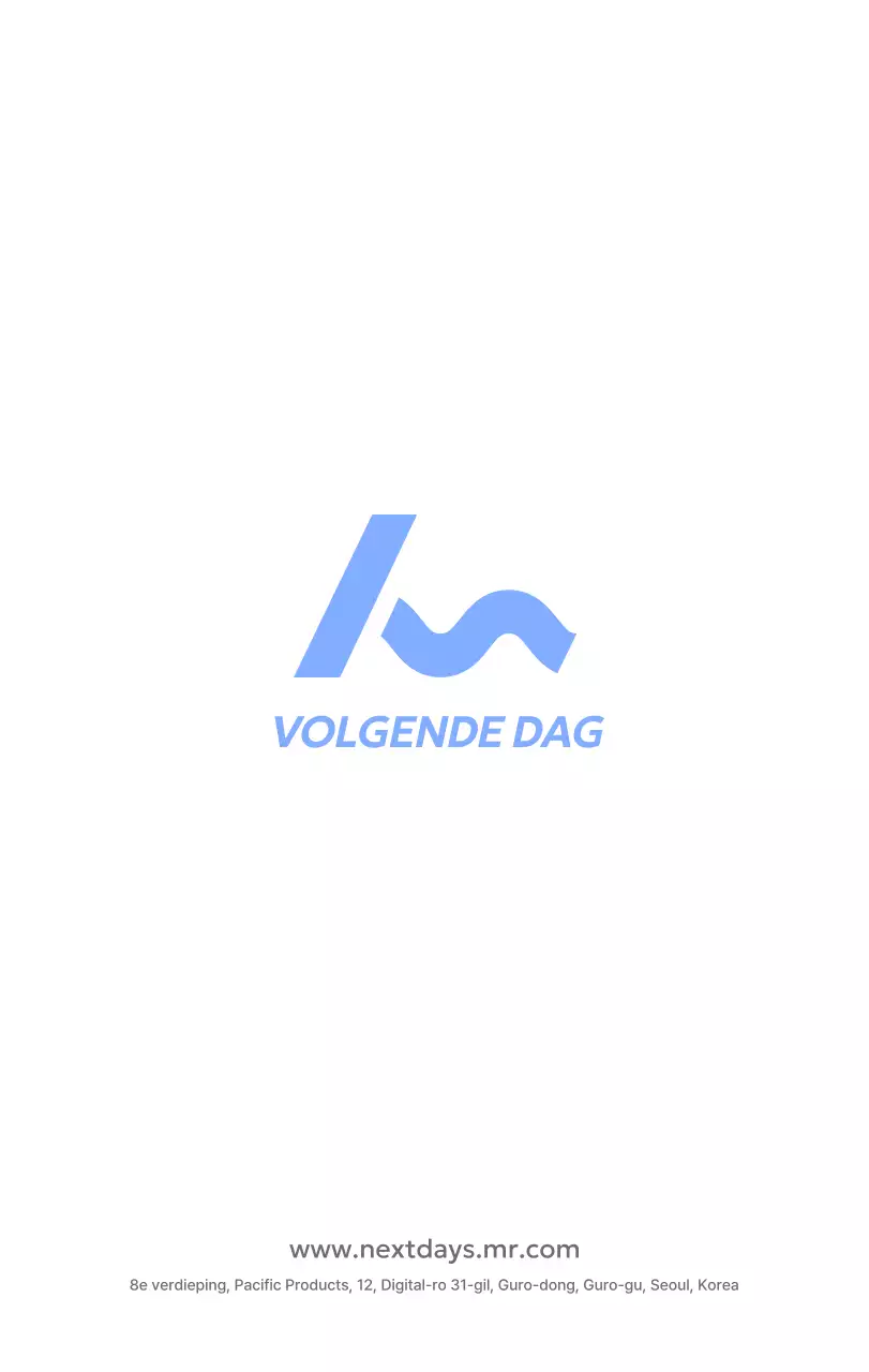 Photo goal tracker kalender met een vleugje blauw