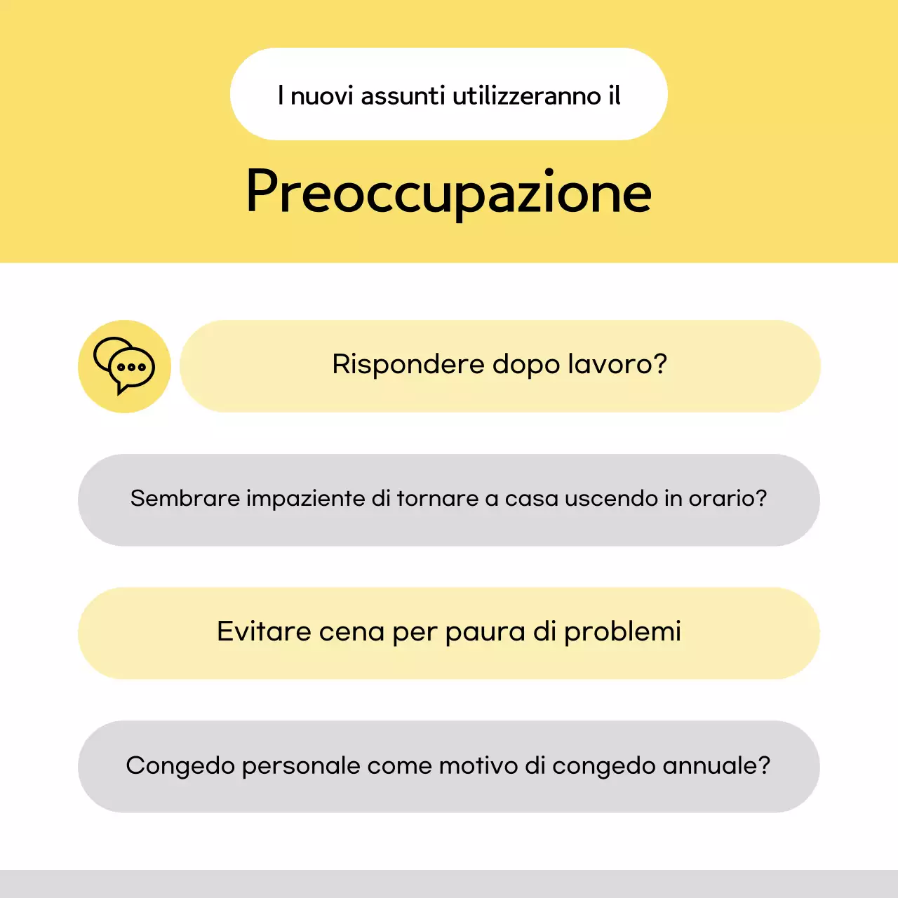 Manuale aziendale giallo semplice