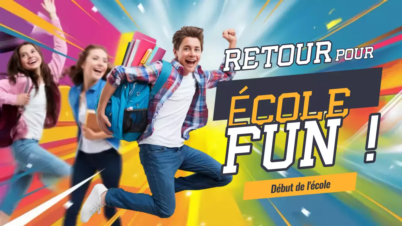 jaune bleu rose vlog de la rentrée