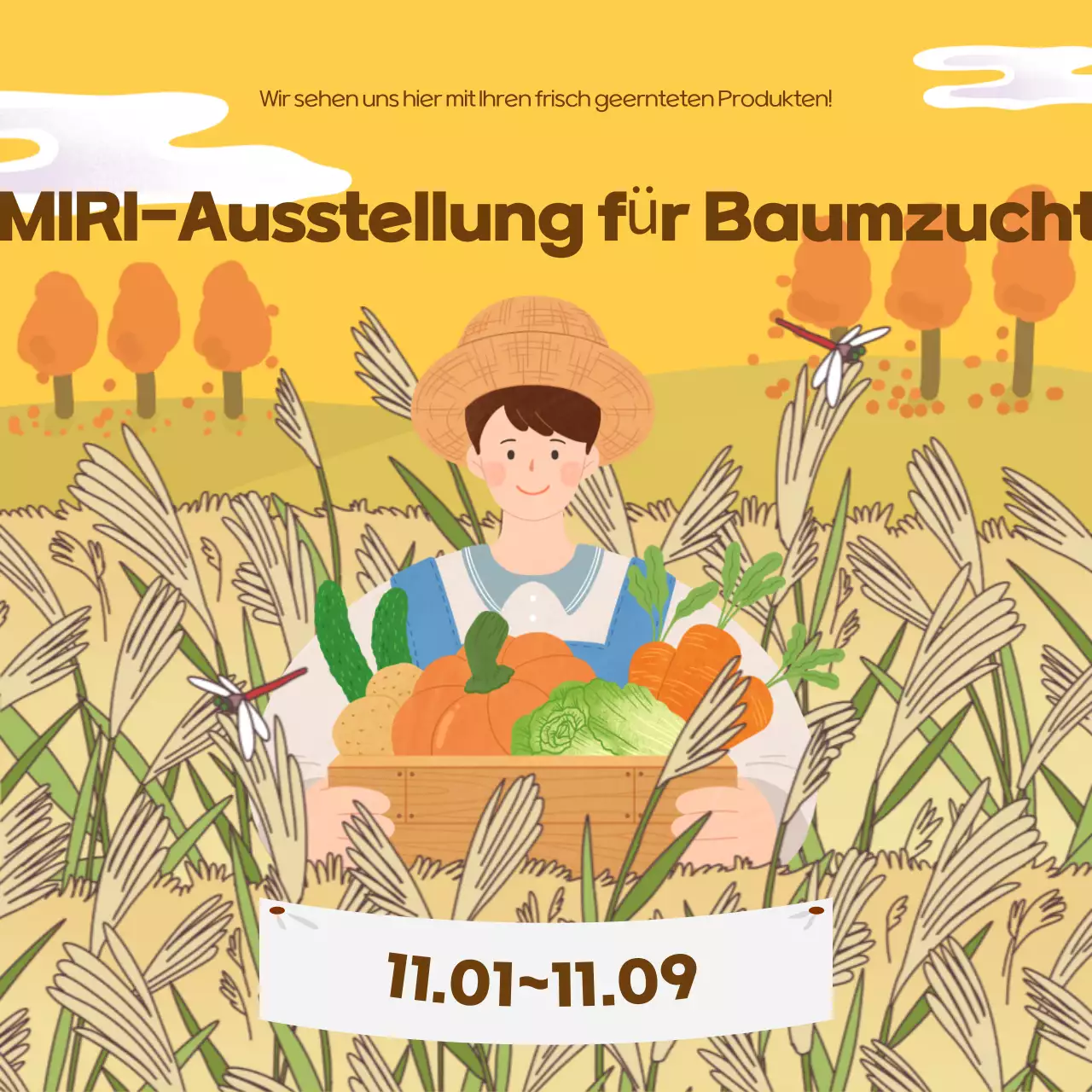 Yellow Lovely Produce Sonderausstellung Veranstaltung