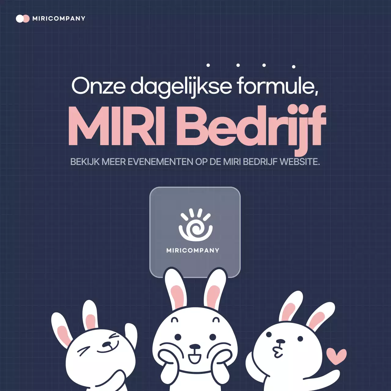 Roze gezellige evenementengids