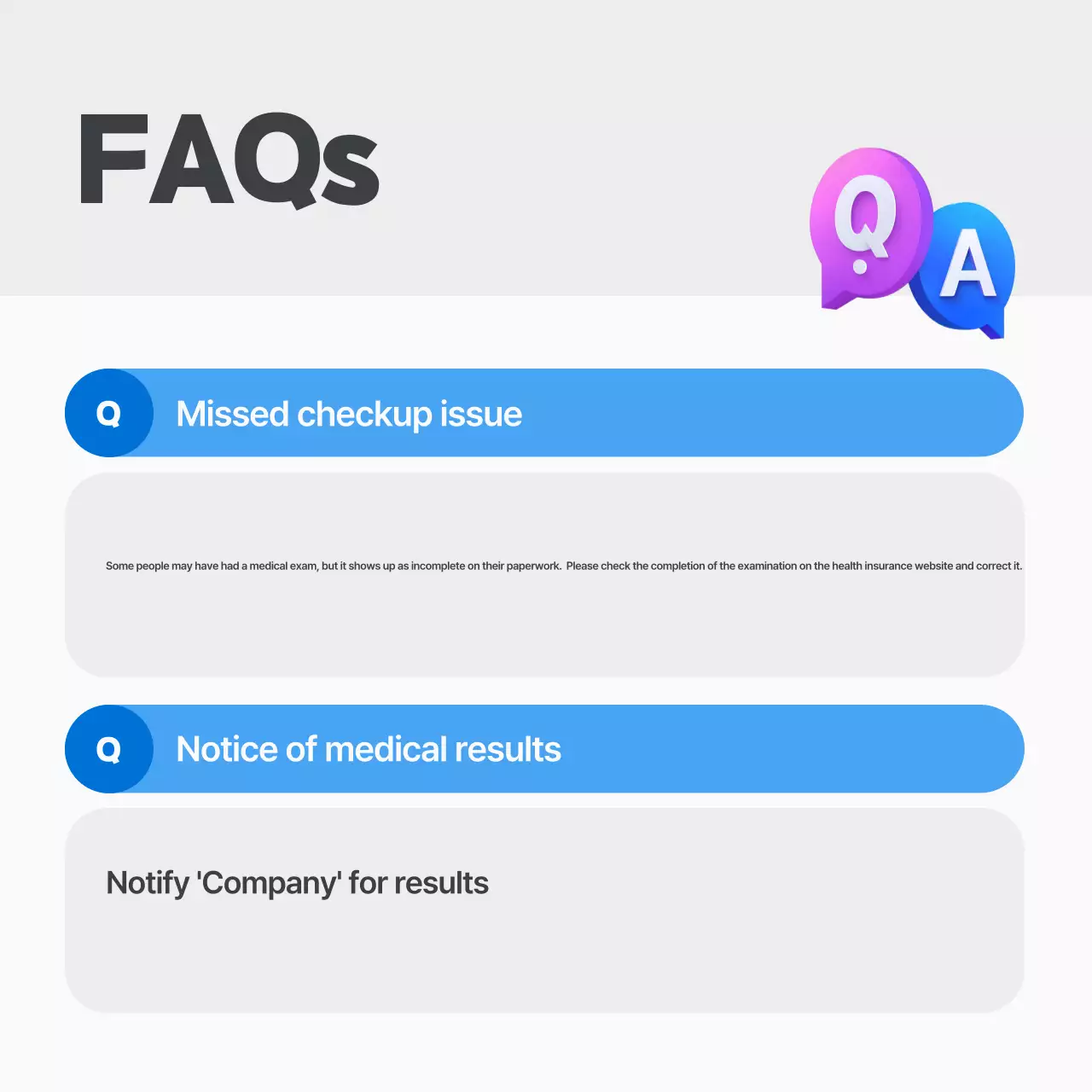 Guia de saúde moderna azul Carrossel do Instagram