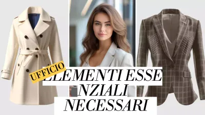 Pubblicità moderna di moda beige